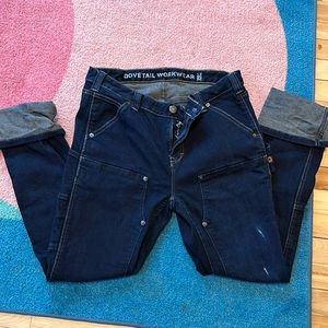 {Dovetail Workwear} Slim Maven Jeans in Size 12